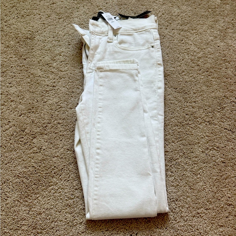 NWT Banana Republic-skinny fit size 27 white
